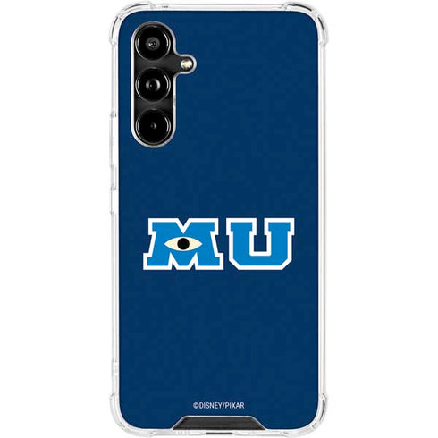 Disney Monsters University MU Logo Galaxy A54 5G Clear Case