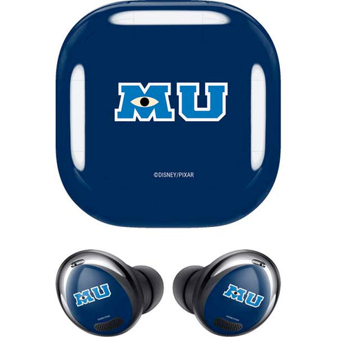Disney Monsters University MU Logo Galaxy Buds Pro Skin