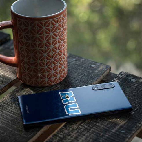 Disney Monsters University MU Logo Galaxy Note 10 Plus Skin