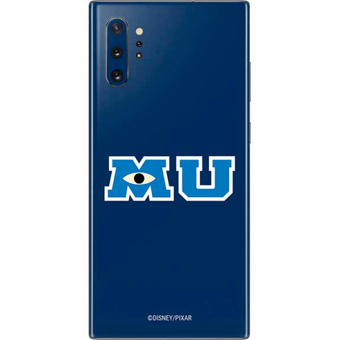 Disney Monsters University MU Logo Galaxy Note 10 Plus Skin