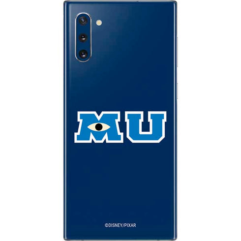 Disney Monsters University MU Logo Galaxy Note 10 Skin