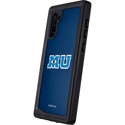 Disney Monsters University MU Logo Galaxy Note 10 Waterproof Case