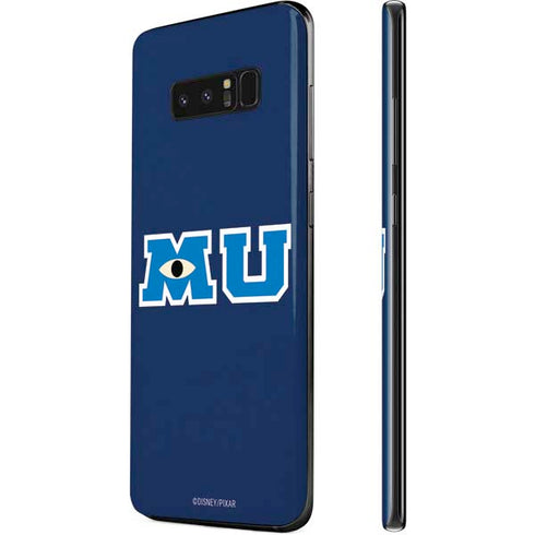 Disney Monsters University MU Logo Galaxy Note 8 Skin
