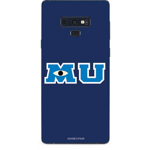 Disney Monsters University MU Logo Galaxy Note 9 Skin