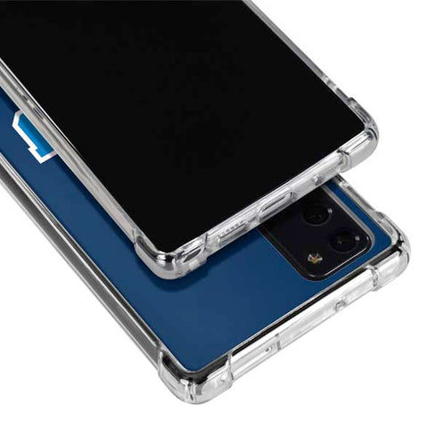 Disney Monsters University MU Logo Galaxy Note20 5G Clear Case