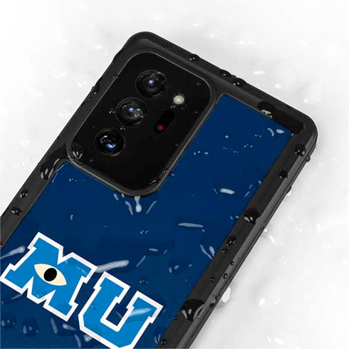 Disney Monsters University MU Logo Galaxy Note20 Ultra 5G Waterproof Case
