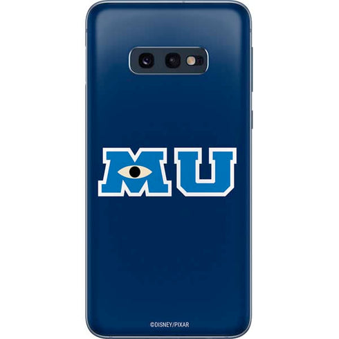 Disney Monsters University MU Logo Galaxy S10e Skin