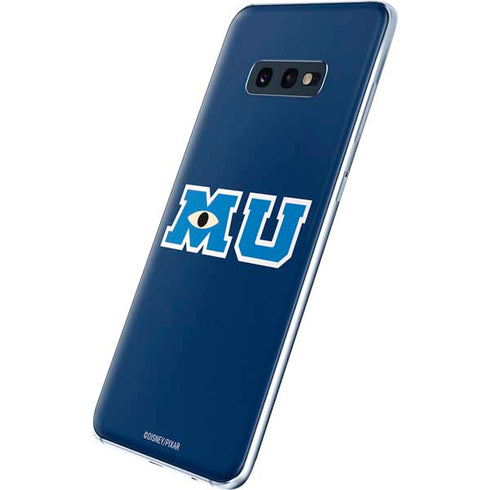 Disney Monsters University MU Logo Galaxy S10e Skin