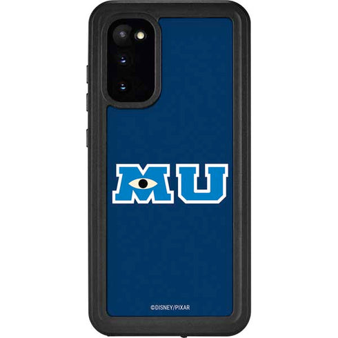 Disney Monsters University MU Logo Galaxy S20 Waterproof Case