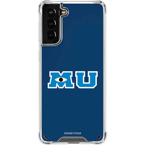 Disney Monsters University MU Logo Galaxy S21 Plus 5G Clear Case