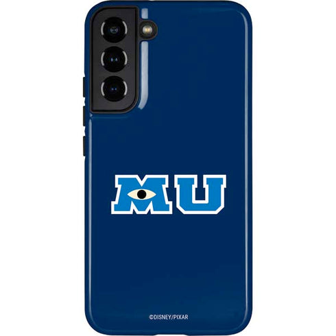Disney Monsters University MU Logo Galaxy S22 Plus Pro Case