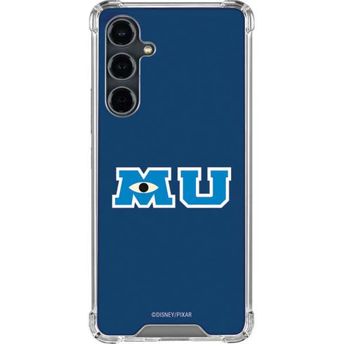 Disney Monsters University MU Logo Galaxy S23 FE Clear Case