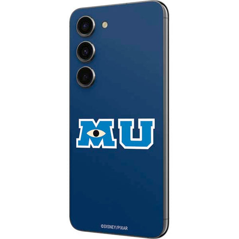 Disney Monsters University MU Logo Galaxy S23 Skin