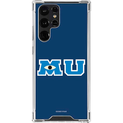 Disney Monsters University MU Logo Galaxy S23 Ultra Clear Case