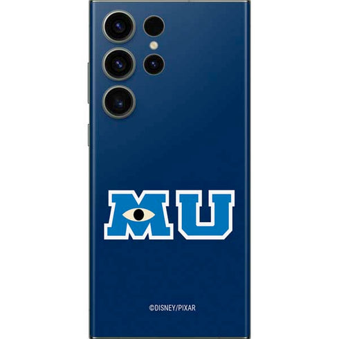Disney Monsters University MU Logo Galaxy S23 Ultra Skin