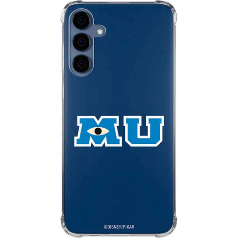 Disney Monsters University MU Logo Galaxy S24 Clear Case