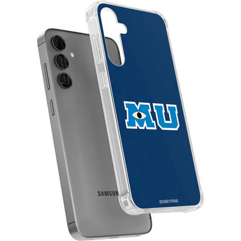 Disney Monsters University MU Logo Galaxy S24 Plus Clear Case