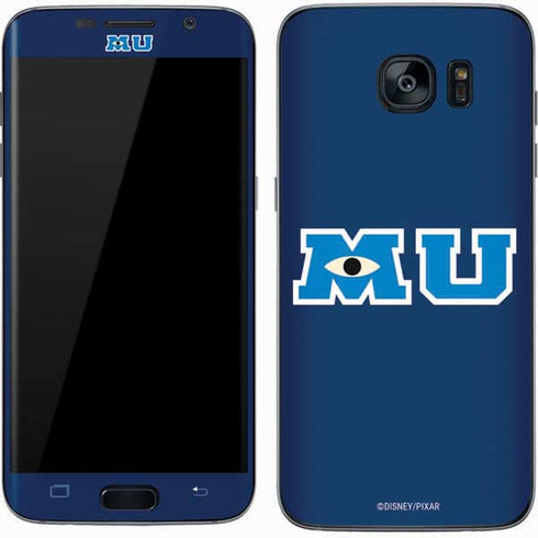 Disney Monsters University MU Logo Galaxy S7 Skin