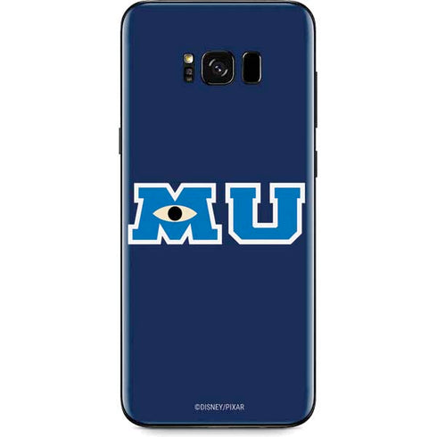Disney Monsters University MU Logo Galaxy S8 Plus Skin