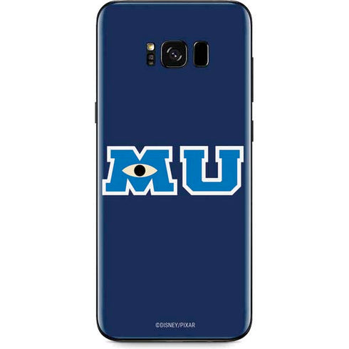 Disney Monsters University MU Logo Galaxy S8 Skin