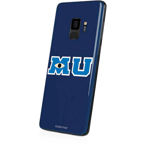 Disney Monsters University MU Logo Galaxy S9 Skin