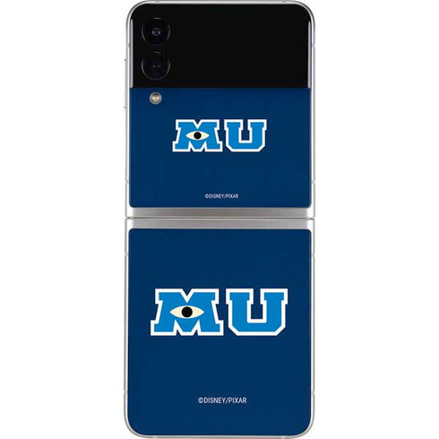 Disney Monsters University MU Logo Galaxy Z Flip3 5G Skin