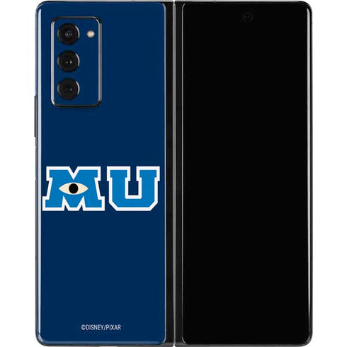Disney Monsters University MU Logo Galaxy Z Fold2 5G Skin