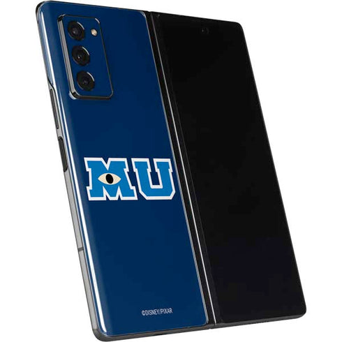 Disney Monsters University MU Logo Galaxy Z Fold2 5G Skin