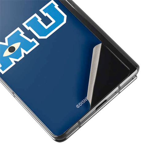 Disney Monsters University MU Logo Galaxy Z Fold2 5G Skin