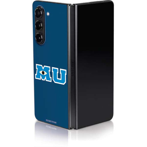 Disney Monsters University MU Logo Galaxy Z Fold5 5G Skin