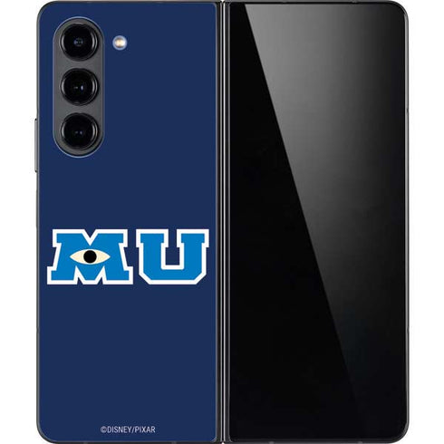 Disney Monsters University MU Logo Galaxy Z Fold5 5G Skin