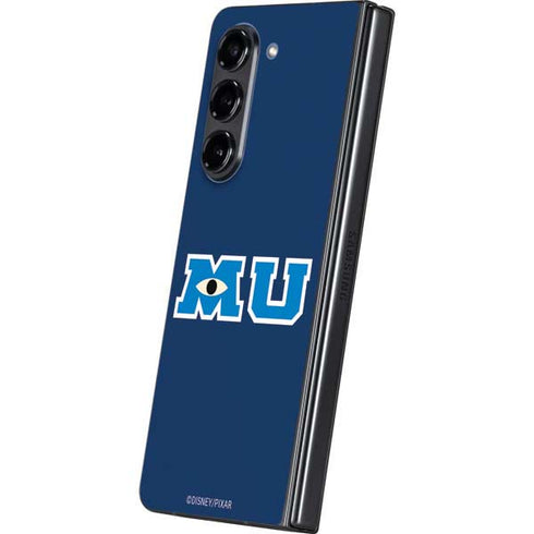 Disney Monsters University MU Logo Galaxy Z Fold5 5G Skin