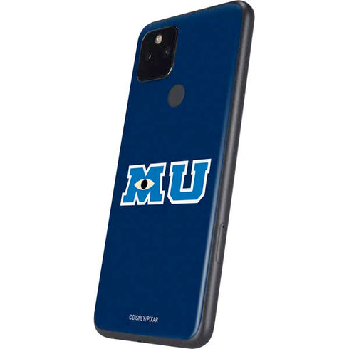 Disney Monsters University MU Logo Google Pixel 5a Skin