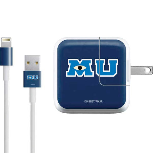Disney Monsters University MU Logo iPad Charger (10W USB) Skin
