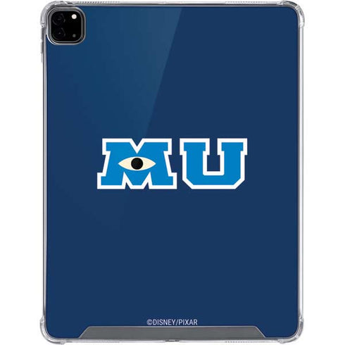 Disney Monsters University MU Logo iPad Pro 12.9in (2020) Clear Case