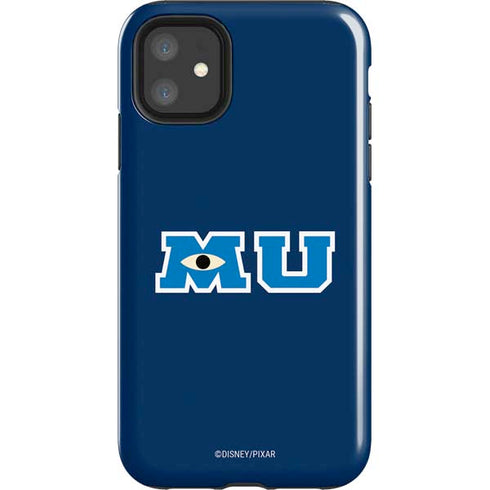 Disney Monsters University MU Logo iPhone 11 Impact Case