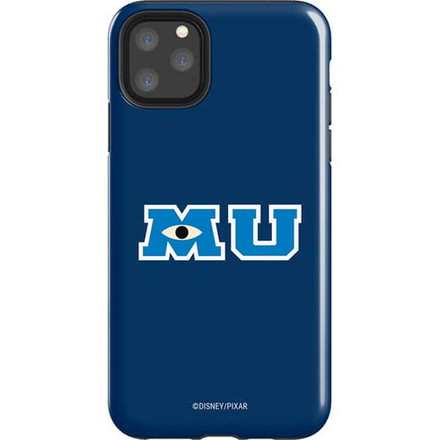 Disney Monsters University MU Logo iPhone 11 Pro Max Impact Case