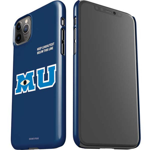 Disney Monsters University MU Logo iPhone 11 Pro Max Lite Case