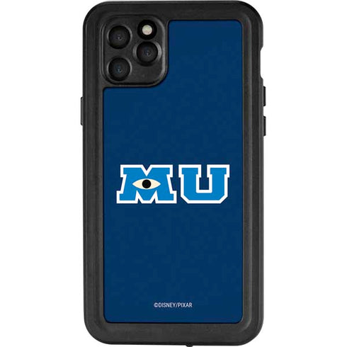 Disney Monsters University MU Logo iPhone 11 Pro Max Waterproof Case