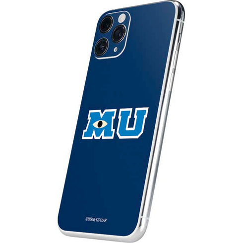 Disney Monsters University MU Logo iPhone 11 Pro Skin