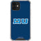 Disney Monsters University MU Logo iPhone 12 Clear Case