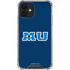 Disney Monsters University MU Logo iPhone 12 Clear Case