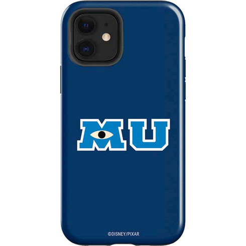 Disney Monsters University MU Logo iPhone 12 Impact Case