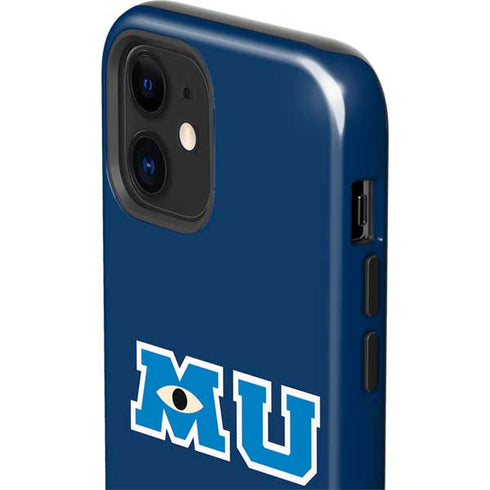 Disney Monsters University MU Logo iPhone 12 Impact Case