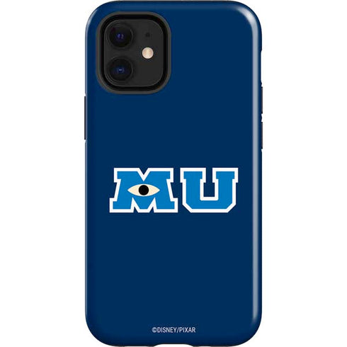 Disney Monsters University MU Logo iPhone 12 Mini Impact Case