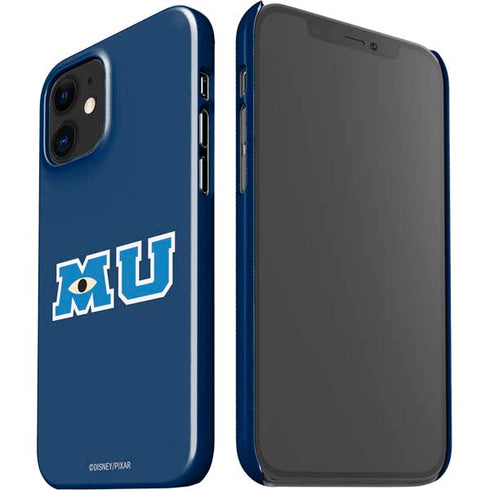 Disney Monsters University MU Logo iPhone 12 Mini Lite Case