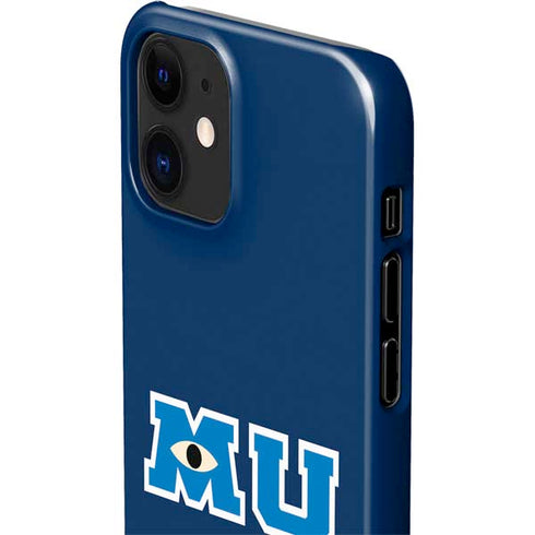 Disney Monsters University MU Logo iPhone 12 Mini Lite Case