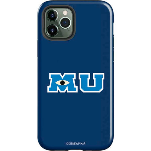 Disney Monsters University MU Logo iPhone 12 Pro Impact Case