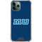 Disney Monsters University MU Logo iPhone 12 Pro Max Clear Case