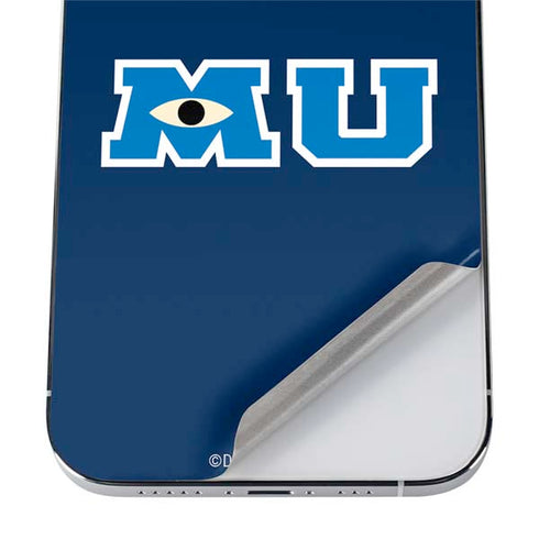 Disney Monsters University MU Logo iPhone 12 Pro Skin